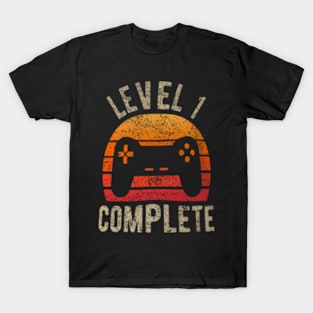 Level 1 Complete 1st Wedding T-Shirt